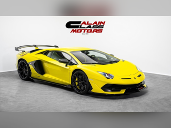 Lamborghini  Aventador  SVJ  2019  Automatic  4,357 Km  12 Cylinder  All Wheel Drive (AWD)  Coupe / Sport  Yellow