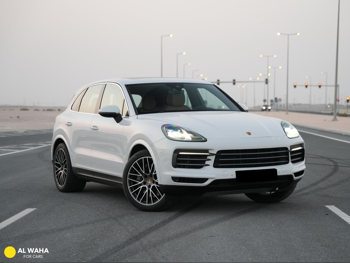 بورش  كيان  اس  2019  اوتوماتيك  62,000 كم  6 سلندر  دفع رباعي  اس يو في  أبيض  تحت الضمان