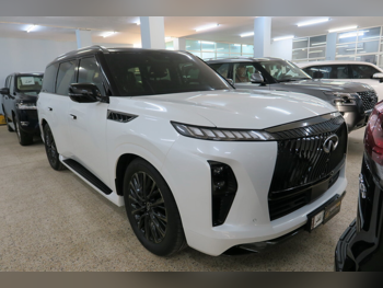 Infiniti  QX  80  2025  Automatic  500 Km  6 Cylinder  Four Wheel Drive (4WD)  SUV  White  With Warranty