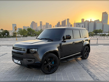 Land Rover  Defender  110 X  2022  Automatic  49,000 Km  8 Cylinder  Four Wheel Drive (4WD)  SUV  Black  With Warranty