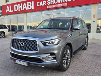 Infiniti  QX  80  2018  Automatic  208,000 Km  8 Cylinder  Four Wheel Drive (4WD)  SUV  Gray