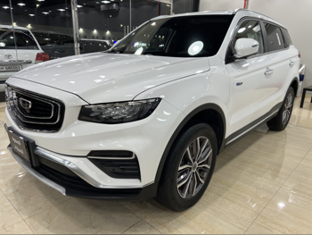 Geely  Azkarra  2022  Automatic  105,000 Km  4 Cylinder  Four Wheel Drive (4WD)  Sedan  White  With Warranty