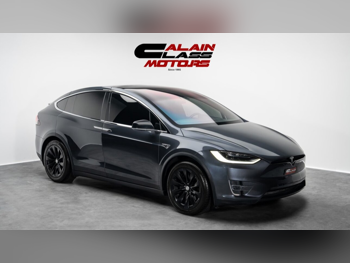 Tesla  Model X  2017  Automatic  82,000 Km  0 Cylinder  All Wheel Drive (AWD)  SUV  Gray