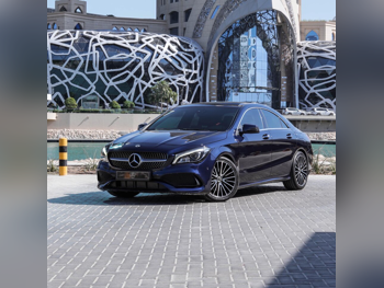Mercedes-Benz  CLA  250 AMG  2018  Automatic  35,000 Km  4 Cylinder  Rear Wheel Drive (RWD)  Sedan  Blue  With Warranty