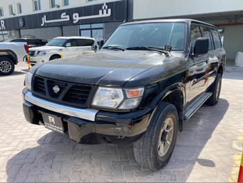 نيسان  باترول  سفاري  2000  عادي  600,000 كم  6 سلندر  سحب امامي  اس يو في  أسود