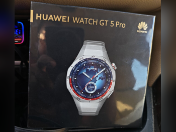 ساعات ذكية - هواوي  - متوافق مع أندرويد و أي او اس  - فضي  -- مقاوم المياه