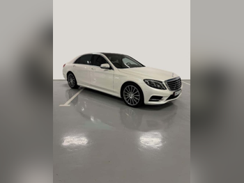 Mercedes-Benz  S-Class  400 AMG  2016  Automatic  16,000 Km  6 Cylinder  Rear Wheel Drive (RWD)  Sedan  White