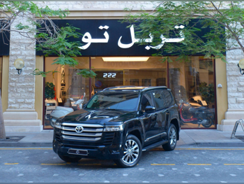 Toyota  Land Cruiser  GXR Twin Turbo  2024  Automatic  60,000 Km  6 Cylinder  Four Wheel Drive (4WD)  SUV  Black  With Warranty