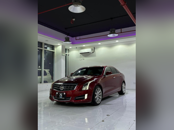 كاديلاك  ايه تي اس  2014  اوتوماتيك  119,000 كم  4 سلندر  دفع خلفي  سيدان  عنابي