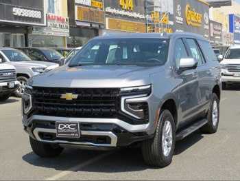 شفروليه  تاهو  2025  اوتوماتيك  0 كم  8 سلندر  دفع رباعي  اس يو في  رمادي  تحت الضمان