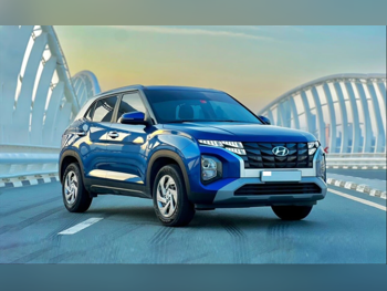 هيونداي  كريتا  4 سلندر  إس يو في 2 في 4  ازرق  2025