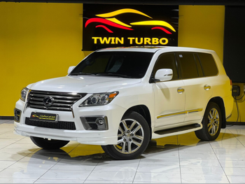 لكزس  ال اكس  570  2015  اوتوماتيك  144,000 كم  8 سلندر  دفع رباعي  اس يو في  أبيض