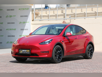 تسلا  واي  بيرفورمانس  2023  اوتوماتيك  10,500 كم  0 سلندر  دفع كلي مستمر  اس يو في  أحمر  تحت الضمان