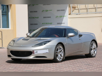 Lotus  Evora  2010  Manual  14,000 Km  6 Cylinder  Rear Wheel Drive (RWD)  Coupe / Sport  Silver