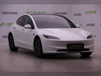 Tesla  Model 3  2025  Automatic  19,200 Km  0 Cylinder  All Wheel Drive (AWD)  Sedan  White  With Warranty