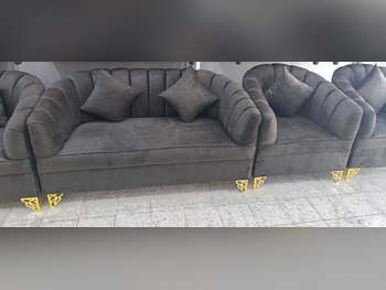 Sofas, Couches & Chairs Lifestyle  Sofa Set  - Fabric  - Black