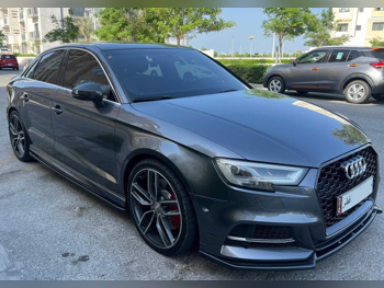 Audi  S  3  2018  Automatic  69,400 Km  4 Cylinder  All Wheel Drive (AWD)  Sedan  Gray