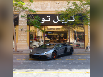 Lamborghini  Aventador  50th Anniversary  2014  Automatic  37,000 Km  12 Cylinder  Rear Wheel Drive (RWD)  Coupe / Sport  Gray