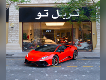 لمبرجيني  هركان  EVO  2021  اوتوماتيك  4,840 كم  10 سلندر  دفع خلفي  كوبيه \ سبورت  أحمر  تحت الضمان