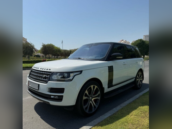 Land Rover  Range Rover  Vogue  Autobiography  2017  Automatic  134,000 Km  8 Cylinder  Four Wheel Drive (4WD)  SUV  White