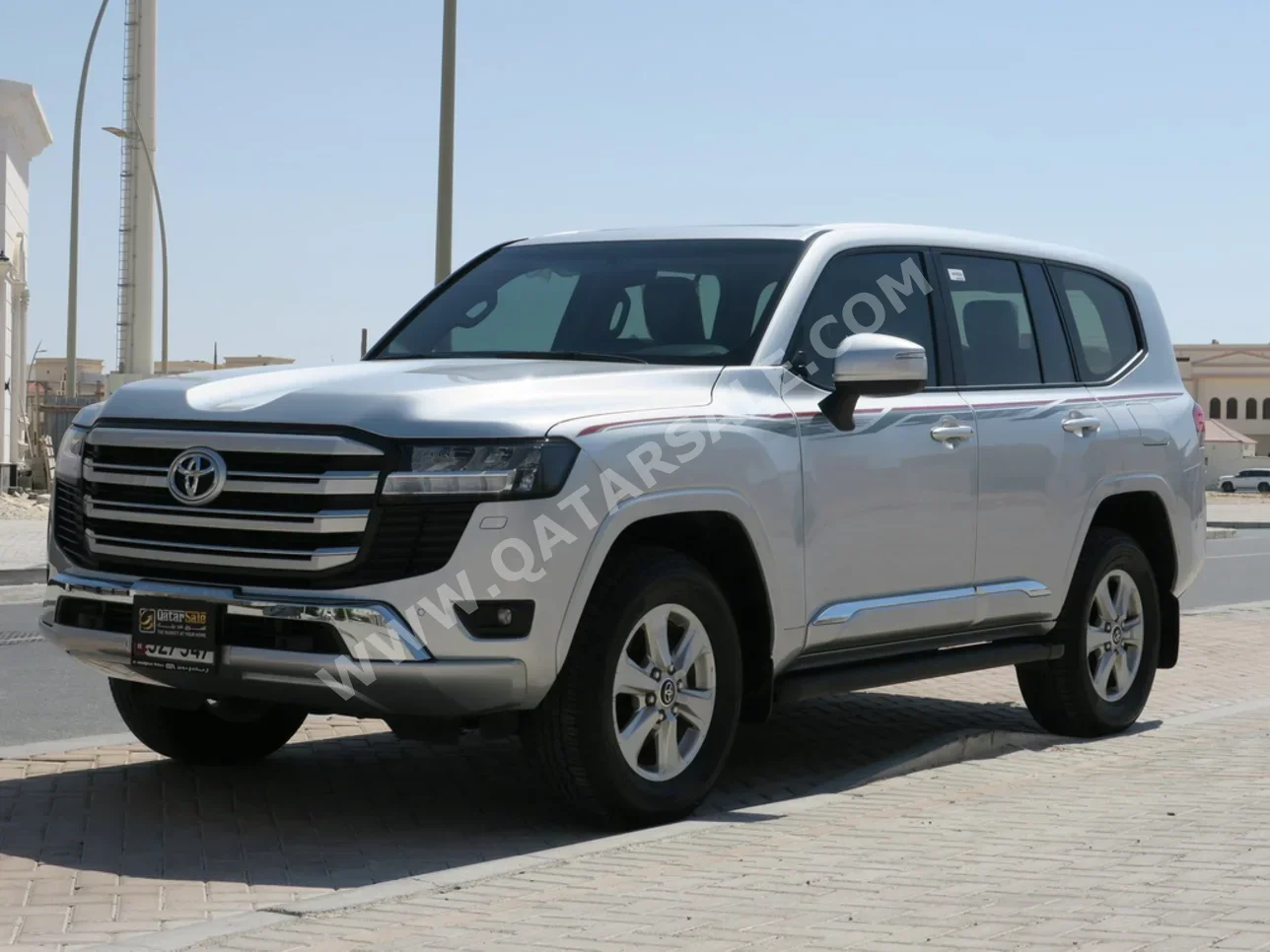 Toyota  Land Cruiser  GXR  2024  Automatic  45,000 Km  6 Cylinder  Four Wheel Drive (4WD)  SUV  Silver  With Warranty