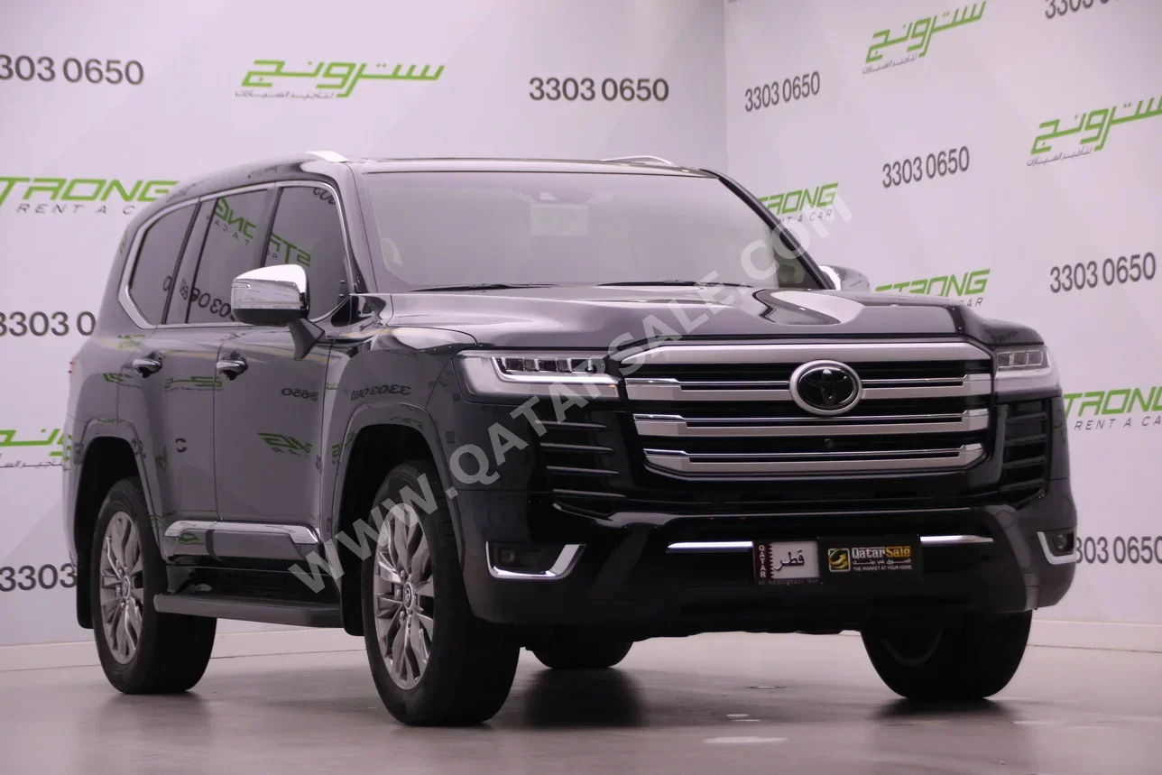 Toyota  Land Cruiser  VXR Twin Turbo  2024  Automatic  59,000 Km  6 Cylinder  Four Wheel Drive (4WD)  SUV  Black  With Warranty
