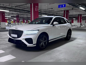 Genesis  GV 70  2024  Automatic  10,000 Km  4 Cylinder  Four Wheel Drive (4WD)  SUV  White and Black  With Warranty
