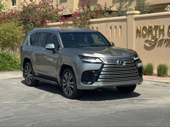 Lexus  LX  600 Luxury  2023  Automatic  77,000 Km  6 Cylinder  Four Wheel Drive (4WD)  SUV  Gray  With Warranty