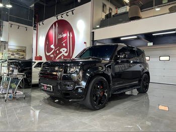 Land Rover  Defender  110 X  2023  Automatic  38,000 Km  6 Cylinder  Four Wheel Drive (4WD)  SUV  Black  With Warranty