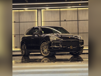 بورش  كيان  اس  2019  اوتوماتيك  70,000 كم  6 سلندر  دفع رباعي  اس يو في  أسود