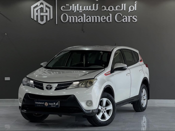 تويوتا  راف 4  2014  اوتوماتيك  264,000 كم  4 سلندر  دفع رباعي  اس يو في  أبيض