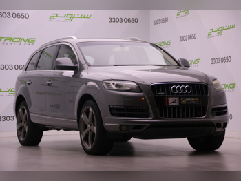 اودي  كيو 7  2015  اوتوماتيك  190,000 كم  6 سلندر  دفع رباعي  اس يو في  رمادي