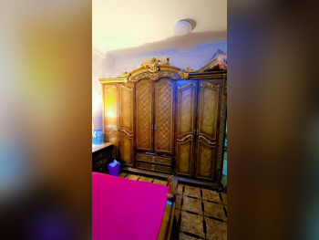 Bedroom Sets - 4 Pieces Set  - Brown