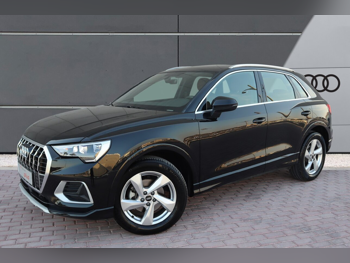 Audi  Q3  35 TFSI  2023  Automatic  43,000 Km  4 Cylinder  Front Wheel Drive (FWD)  SUV  Black  With Warranty