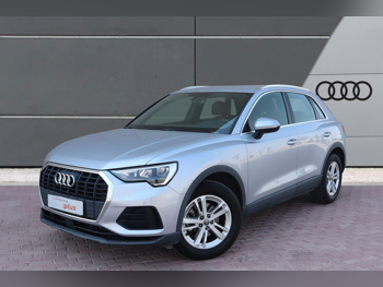 Audi  Q3  2.0 T  2022  Automatic  28,000 Km  4 Cylinder  All Wheel Drive (AWD)  SUV  Silver  With Warranty