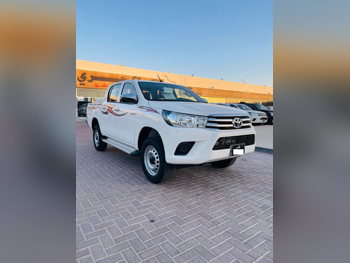 تويوتا  هاي لوكس  2025  اوتوماتيك  0 كم  4 سلندر  دفع رباعي  بيكب  أبيض  تحت الضمان