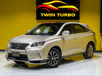 Lexus  RX  350  2013  Automatic  228,000 Km  6 Cylinder  Four Wheel Drive (4WD)  SUV  Gold