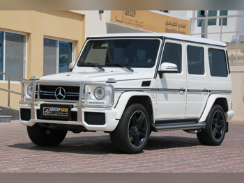Mercedes-Benz  G-Class  63 AMG  2016  Automatic  140,000 Km  8 Cylinder  Four Wheel Drive (4WD)  SUV  White