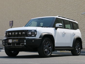 Jetour  T2  Luxury Plus  2025  Automatic  7,000 Km  4 Cylinder  Four Wheel Drive (4WD)  SUV  White  With Warranty