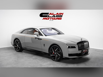 رولز - رويس  سبيكتر  2026  اوتوماتيك  24 كم  0 سلندر  دفع كلي مستمر  كوبيه \ سبورت  رمادي