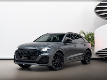 Audi  SQ8  2024  Automatic  12,000 Km  8 Cylinder  All Wheel Drive (AWD)  SUV  Dark Gray  With Warranty