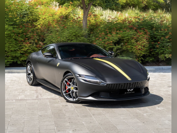 Ferrari  Roma  2023  Automatic  5,000 Km  8 Cylinder  Rear Wheel Drive (RWD)  Coupe / Sport  Black Matte  With Warranty