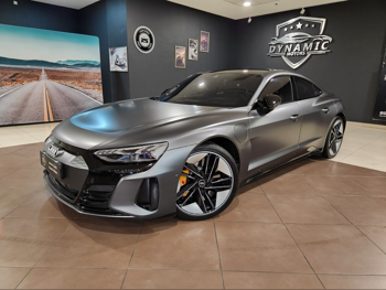 Audi  RS  E-tron GT  2023  Automatic  6,400 Km  0 Cylinder  All Wheel Drive (AWD)  Sedan  Gray Matte  With Warranty