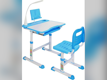 مكاتب وكراسي الأطفال - مكتب الدراسة  - أزرق