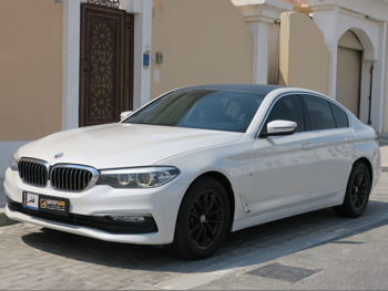BMW  5-Series  520i  2018  Automatic  107,000 Km  4 Cylinder  Rear Wheel Drive (RWD)  Sedan  White