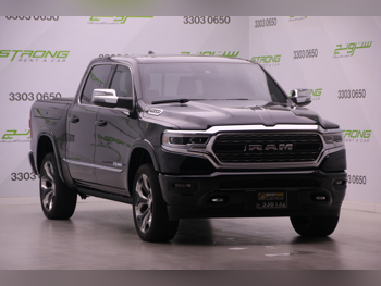 دودج  رام  لميتد  2024  اوتوماتيك  49,000 كم  8 سلندر  دفع رباعي  بيكب  أسود  تحت الضمان