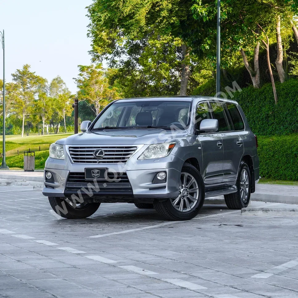 Lexus  LX  570 S  2012  Automatic  110,000 Km  8 Cylinder  Four Wheel Drive (4WD)  SUV  Gray  With Warranty