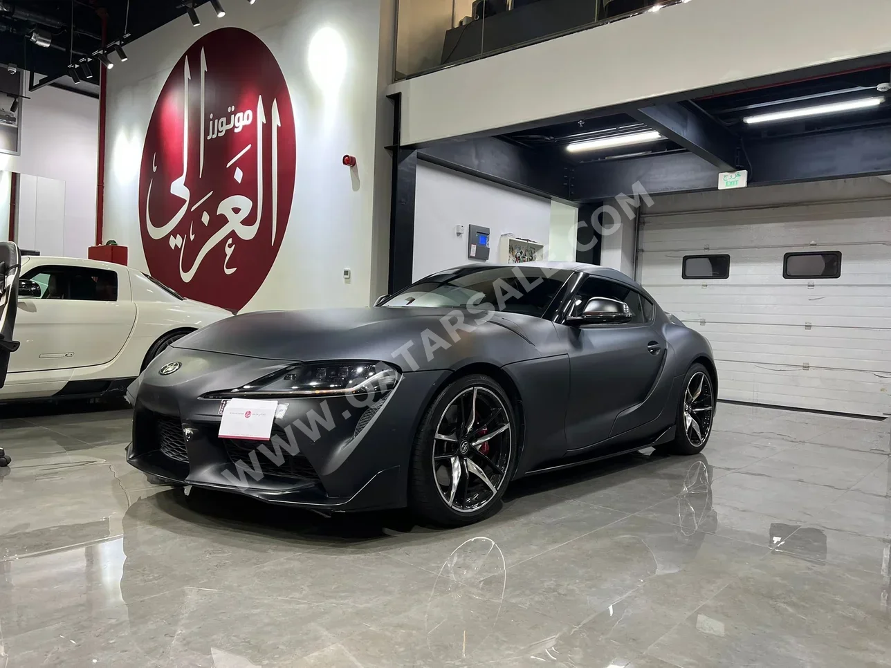 Toyota  Supra  GR  2022  Automatic  77,000 Km  6 Cylinder  Rear Wheel Drive (RWD)  Coupe / Sport  Gray Matte