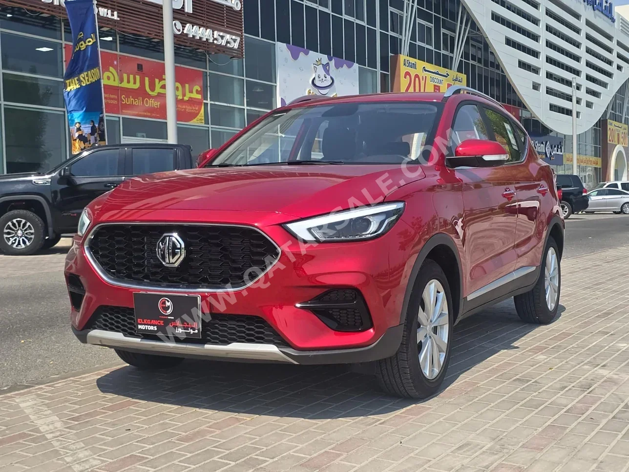 MG  Zs  2025  Automatic  0 Km  4 Cylinder  Front Wheel Drive (FWD)  SUV  Red  With Warranty