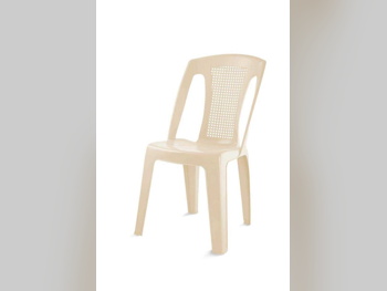 الكراسي والمقاعد - اللون البيج  - قطعة مفردة